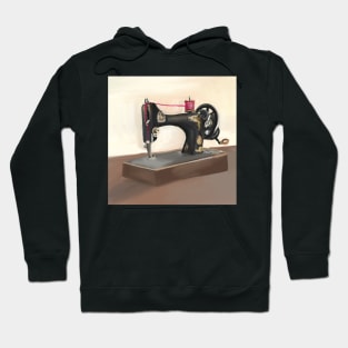 Traditional sewing machine Hoodie